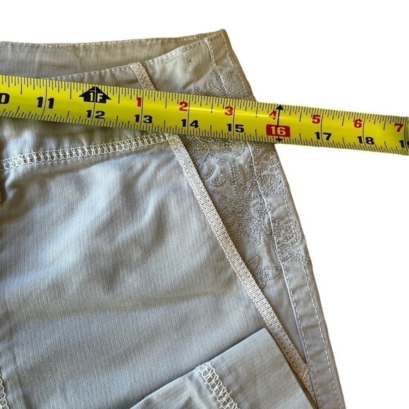 𝅺eddie Bauer Pants with Floral Pattern Side & Tie Up EUC - Picture 5 of 9